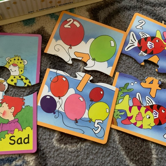 Early learning puzzle set flashcards - Picture 10 of 11
